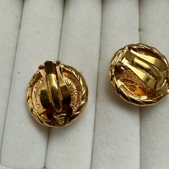 CHANEL Clip On Earrings - Picture 4 of 5